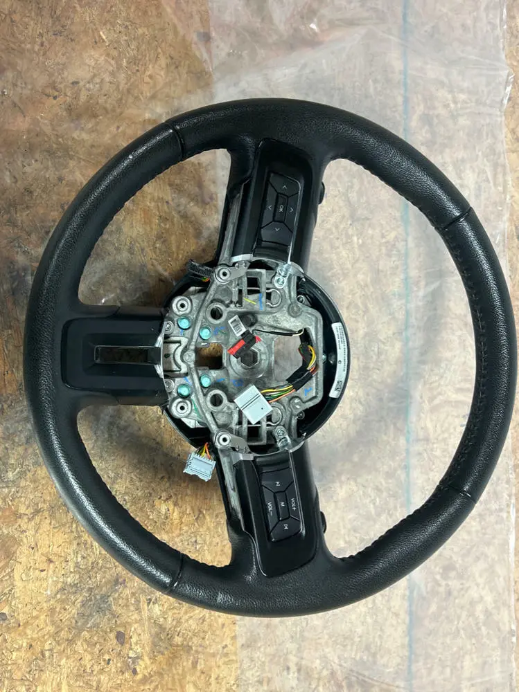 2015-17 Ford Mustang Leather Steering Wheel 16K Miles 1