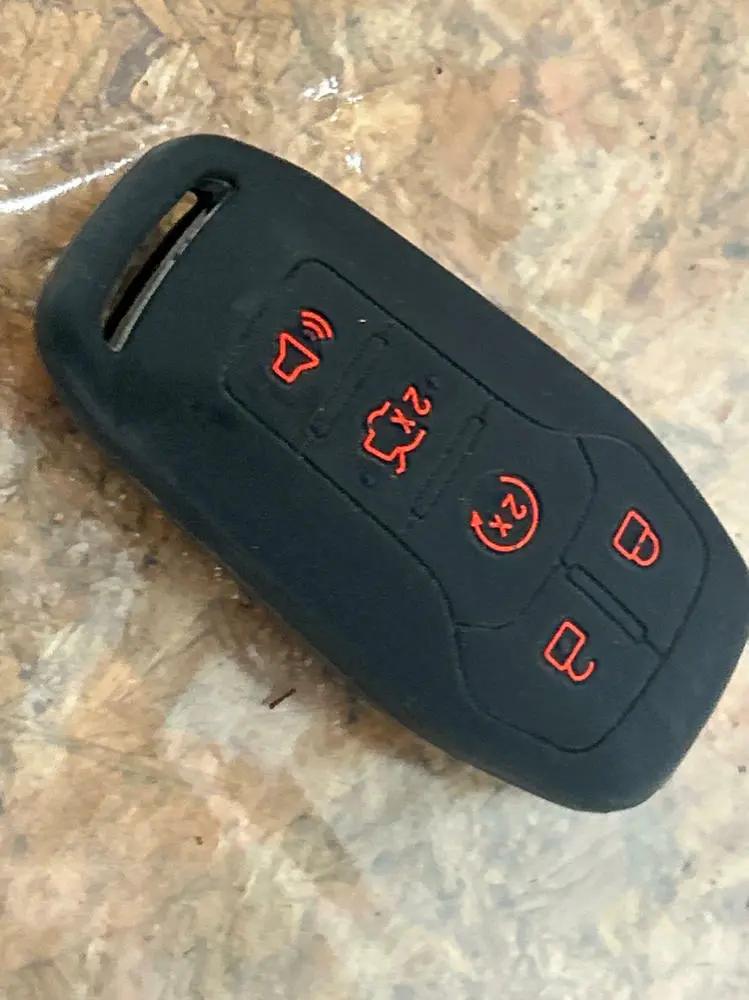 2015-17 Ford Mustang Gt Key Fob (Red Cover) 253 1
