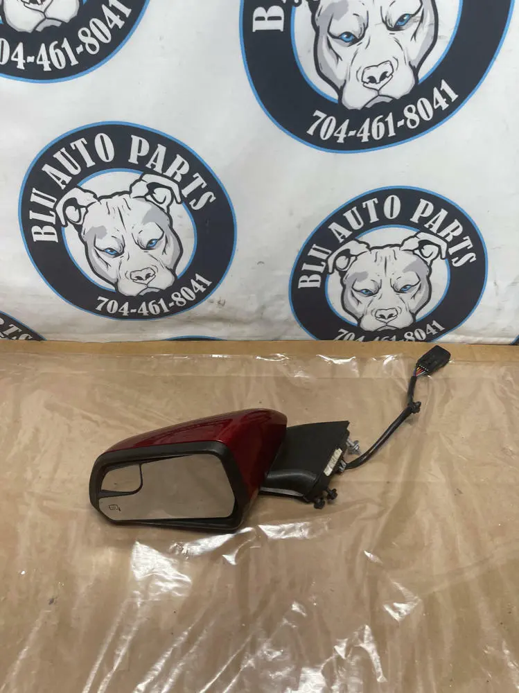 2015-23 Ford Mustang Driver Lh Mirror Ruby Red (Signal, Heated, Puddle) 237 1