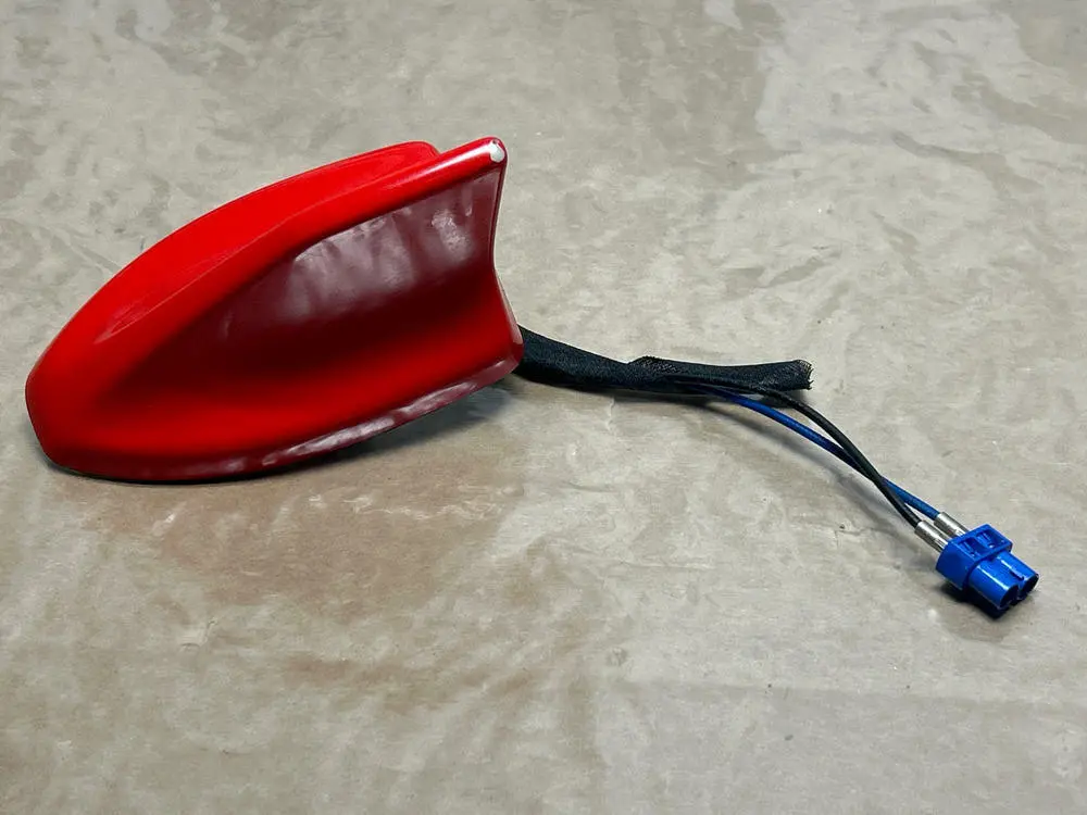 2015-23 Ford Mustang Satellite Antenna Shark Fin Race Red 236 1
