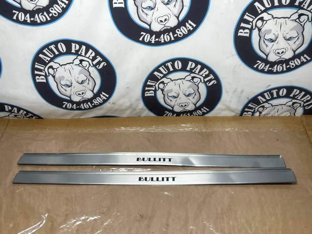 2001 Ford Mustang Bullitt Inner Door Sill Plates Pair- 51K Miles 257 1