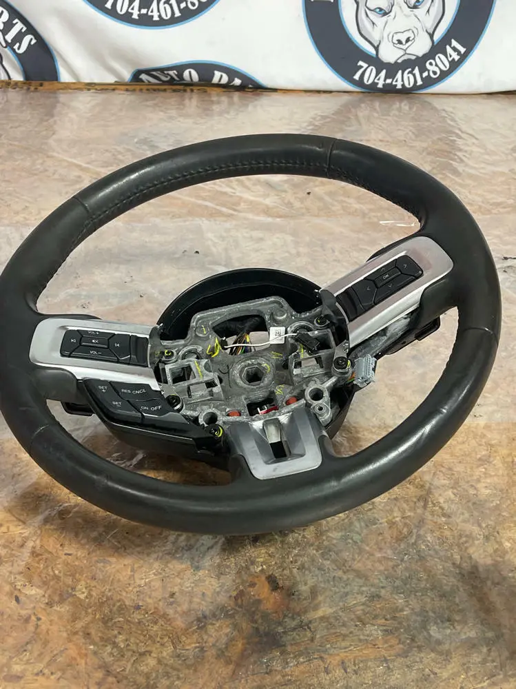 2015-23 Ford Mustang Gt Steering Wheel W/ Paddle Shifters- For Auto Trans 241 1