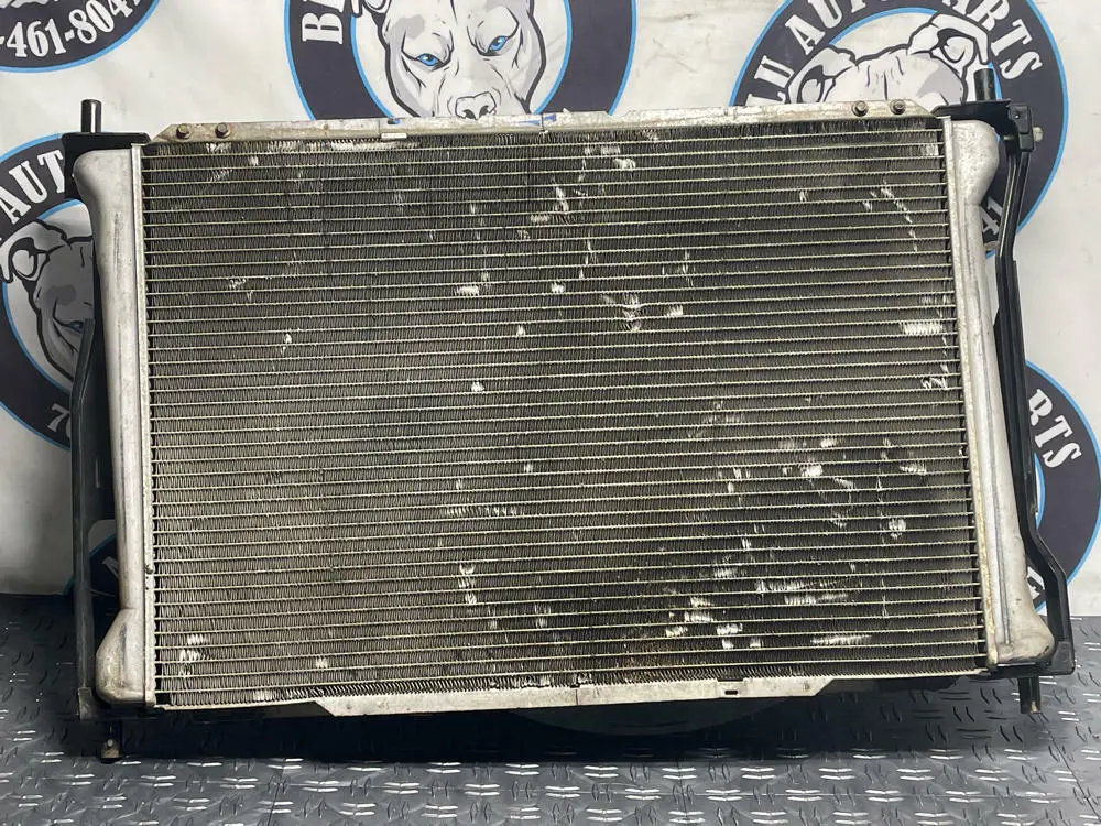 2003-04 Ford Mustang Svt Cobra Oem Aluminum Radiator & Fan 255 1
