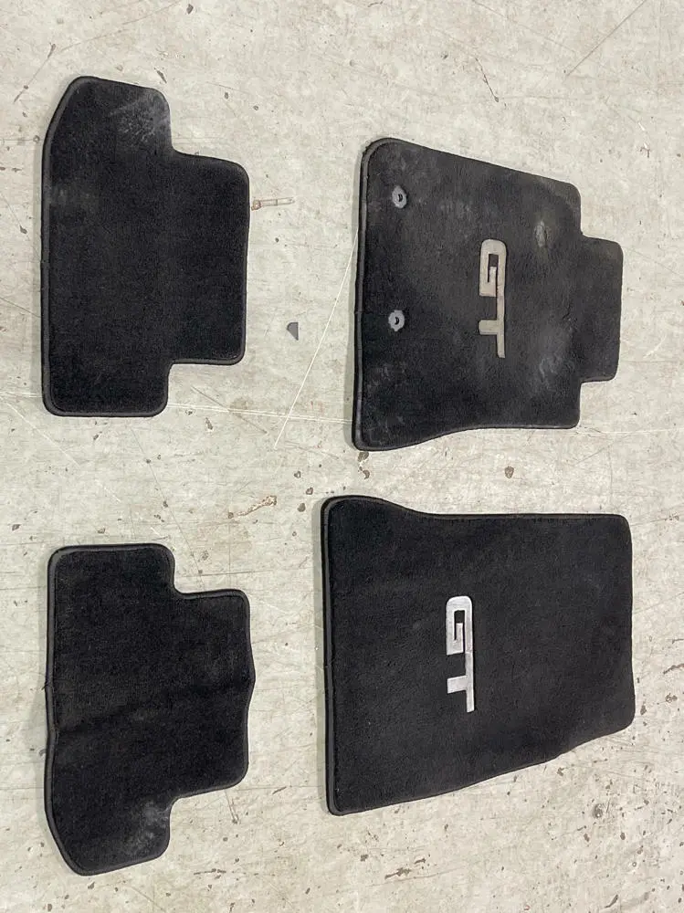 2015-17 Ford Mustang Lloyds Aftermarket Floor Mat Set- Black, 42K Miles 269 1