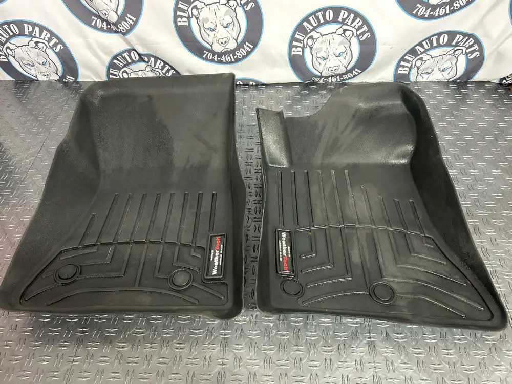 2015-23 Ford Mustang Weathertech Floor Mats- Fronts Only 268 1