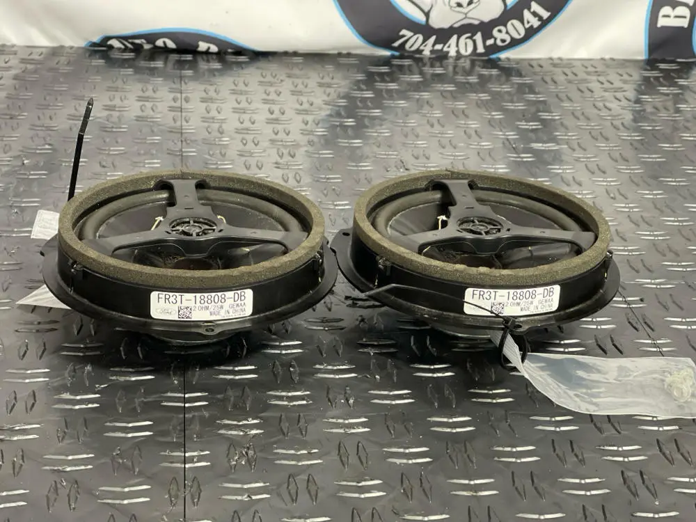 2015-17 Ford Mustang Gt Rear Speakers Pair- For Subwoofer Option Cars 268 1