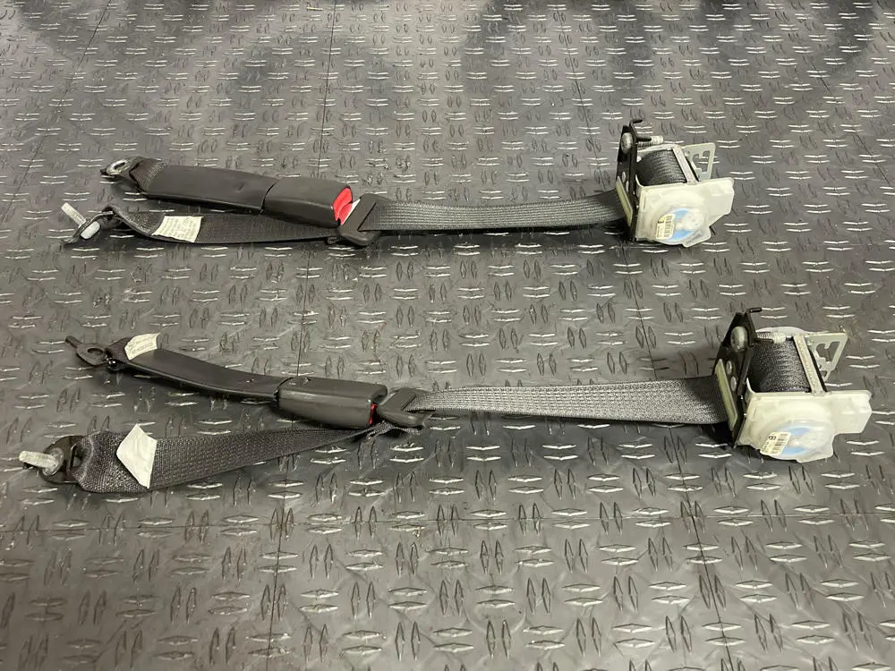 2013-14 Ford Mustang Rear Seat Belt Pair- For Coupe, Buckles Included 259 1