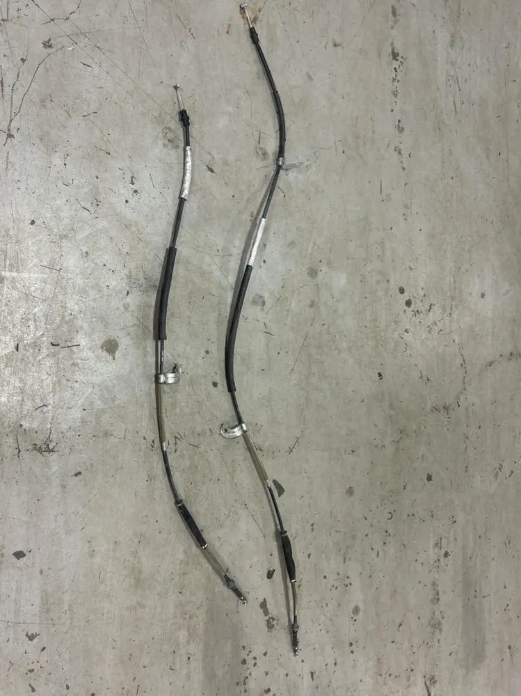 2013-14 Ford Mustang E-Brake Cables Pair Lh Rh Low Miles 42K 232 1