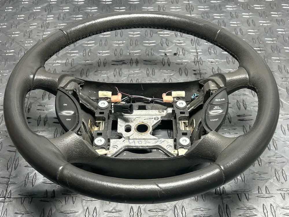 2003-04 Ford Mustang Svt Cobra Oem Double Wrap Leather Steering Wheel 272 1