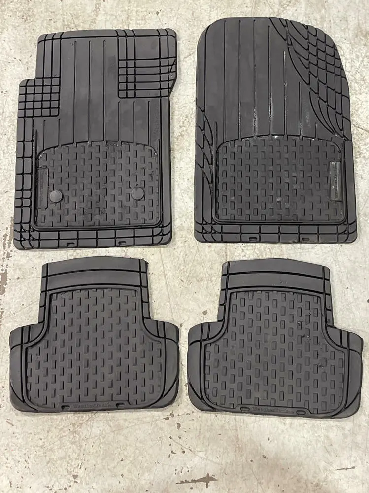 2015-23 Ford Mustang Gt Aftermarket Rubber Floor Mat Set- Front/Rear 258 1