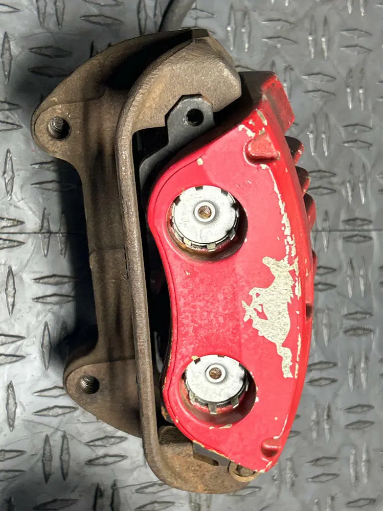 2001 Ford Mustang Bullitt Front Brake Caliper Pair (Red, Made By Pbr) 271 2