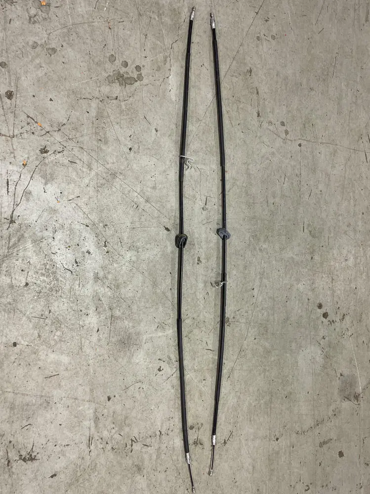 1999-04 Ford Mustang E-Brake Cables Pair- New, Reproduction Pieces 282 1