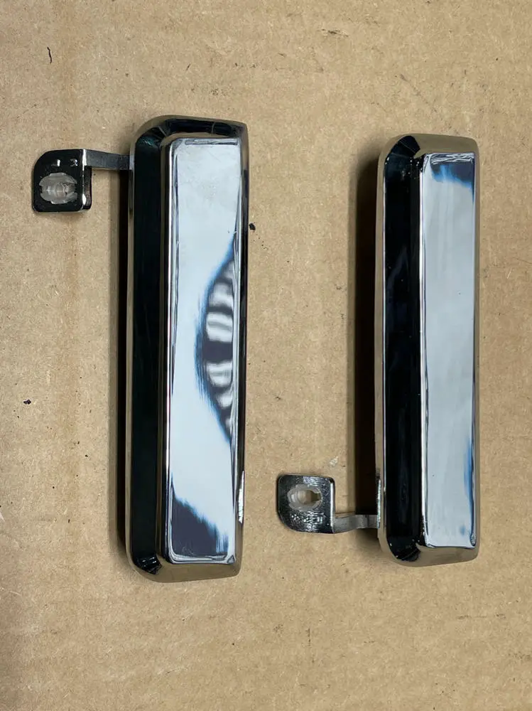 1987-93 Ford Mustang Lx Aftermarket Chrome Door Handles Pair 209 1