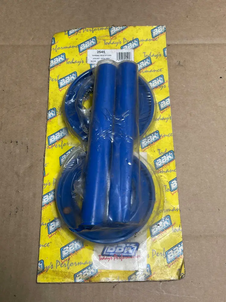 1979-04 Ford Mustang Bbk Front Spring Isolators Kit 209 1