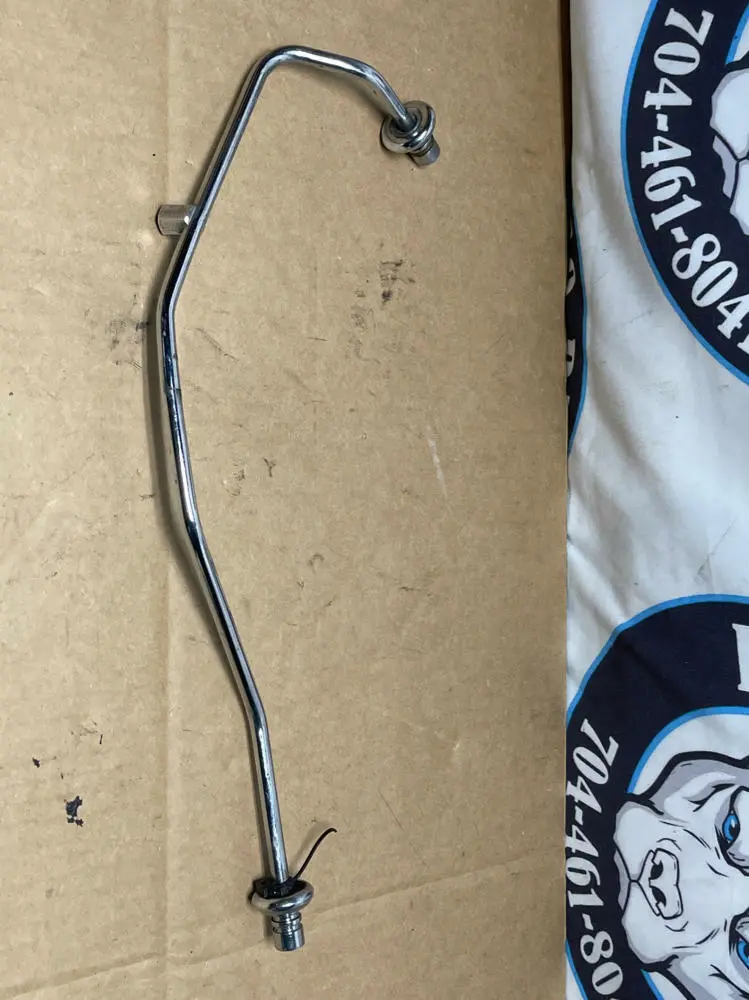 1987-93 Ford Mustang Lx 5.0 Fuel Hardline- Chrome 209 1