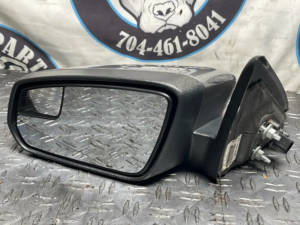 2011-14 Ford Mustang Gt Driver Lh Non Folding Mirror- Code Uj, Double Glass 281 1
