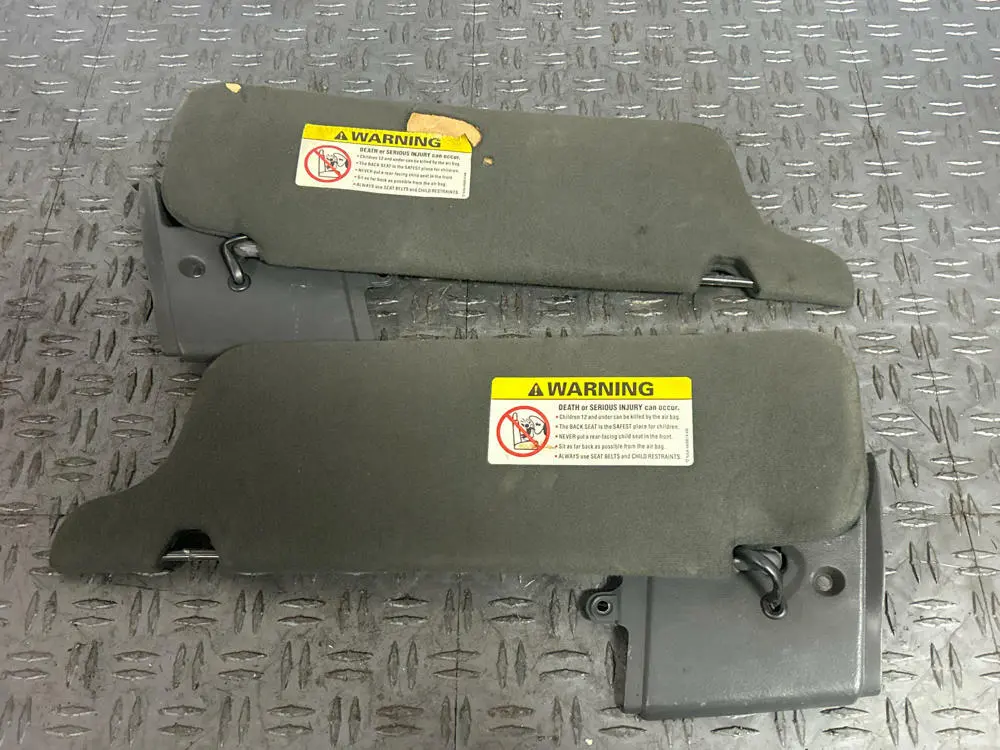2003-04 Ford Mustang Svt Cobra Sunvisors Pair- For Vert Need Recover 283 1