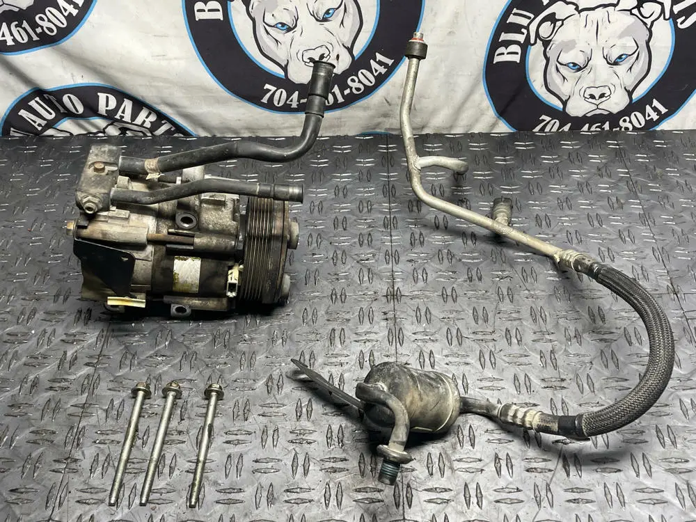 2003-04 Ford Mustang Svt Cobra Oem A/C Compressor Assembly- W/ Muffler 283 1