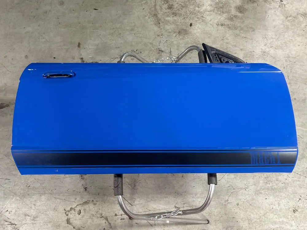 1999-04 Ford Mustang Mach One Passenger Rh Door- Azure Blue, For Coupe 284 1