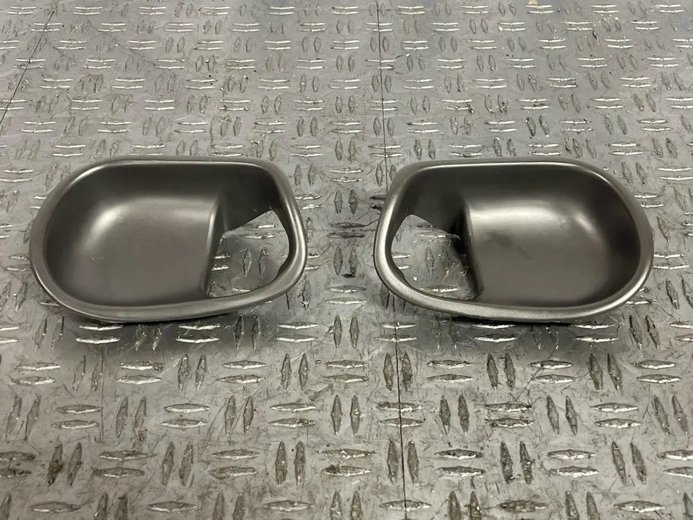 1999-04 Ford Mustang Interior Door Handle/Cup Pair- Dark Charcoal  284 1