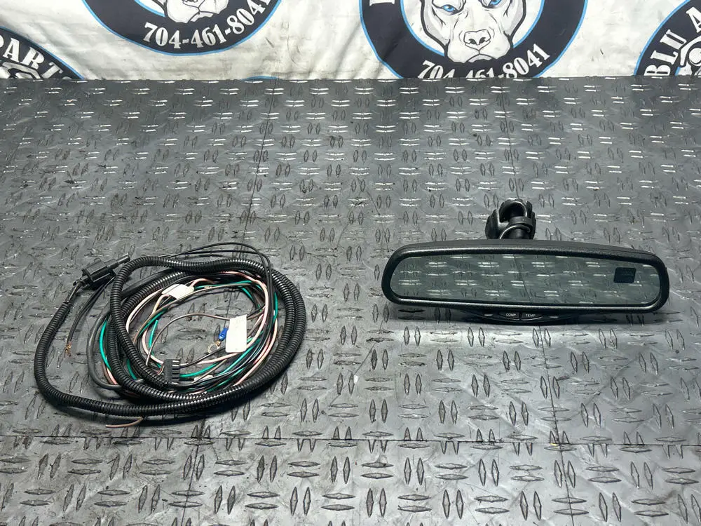 1999-04 Ford Mustang Aftermarket Rear View Mirror Assembly- See Desc 284 1