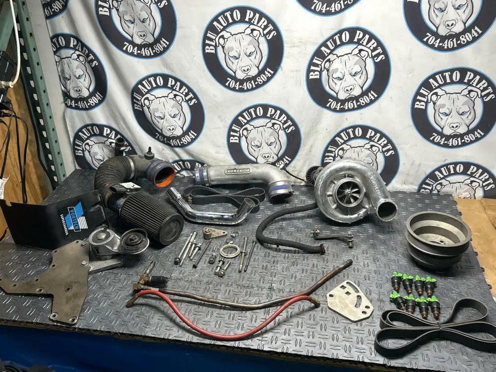 1987-1993 Ford Mustang  Vortech V2 Sq Supercharger Kit- 2004 Manufacture 1