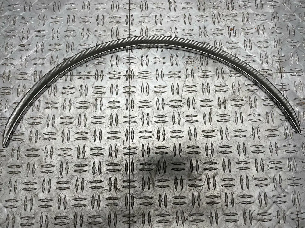 1999-04 Ford Mustang Carbon Fiber Fender Lip Extensions Set 285 2