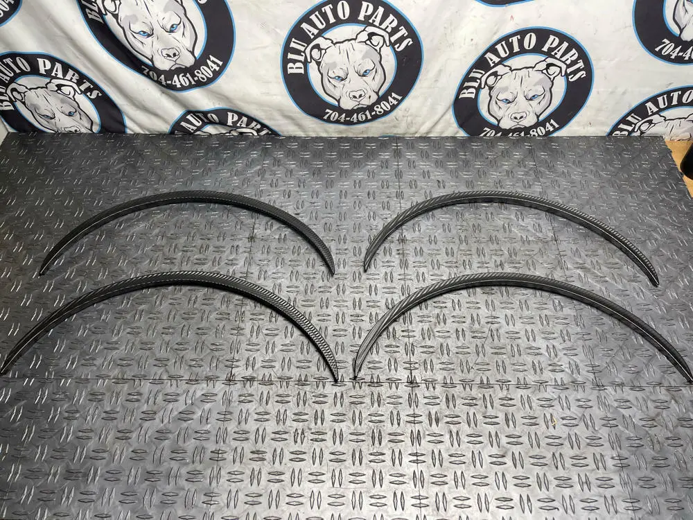 1999-04 Ford Mustang Carbon Fiber Fender Lip Extensions Set 285 1