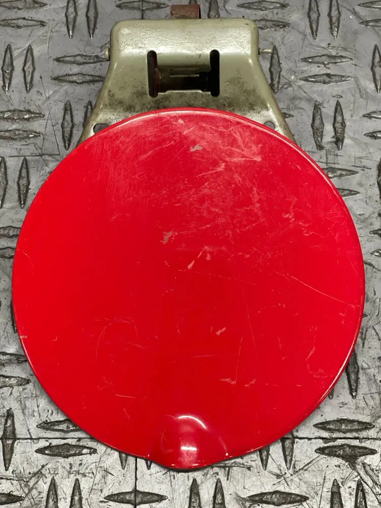 1999-04 Ford Mustang Oem Fuel Door- Torch Red (Code D3) 285 1
