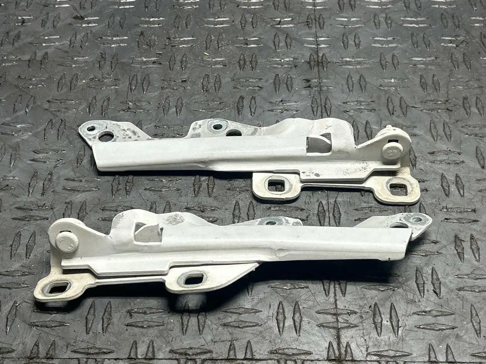 2003-04 Ford Mustang Svt Cobra Hood Hinges Pair- Oxford White 255 2