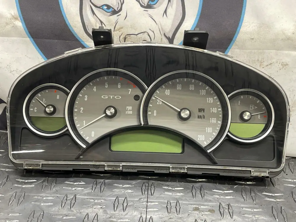 2004 Pontiac Gto Instrument Cluster- For Auto Trans Cars, Tmu 280 1