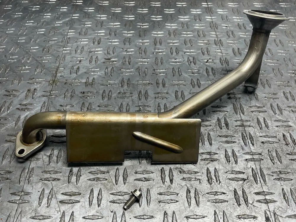 2003-04 Ford Mustang Svt Cobra Oem Oil Pan Pick Up Tube- Baffeled 286 1