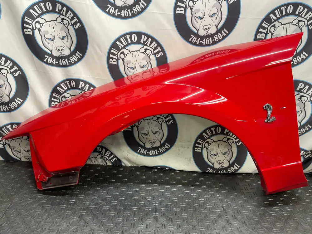 2003-04 Ford Mustang Svt Cobra Driver Lh Fender Torch Red D3 1