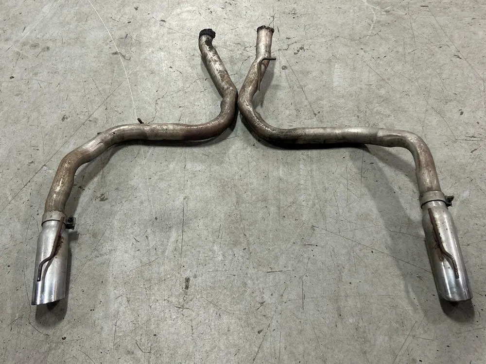 2003-04 Ford Mustang Svt Cobra 2.5'' Irs Tail Pipes & Tips 287 1