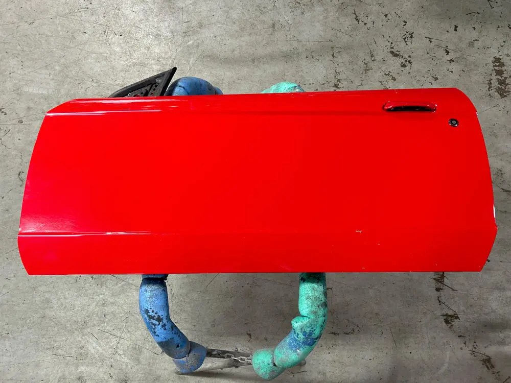 2003-04 Ford Mustang Svt Cobra Lh Driver Door No Harness Torch Red D3 1