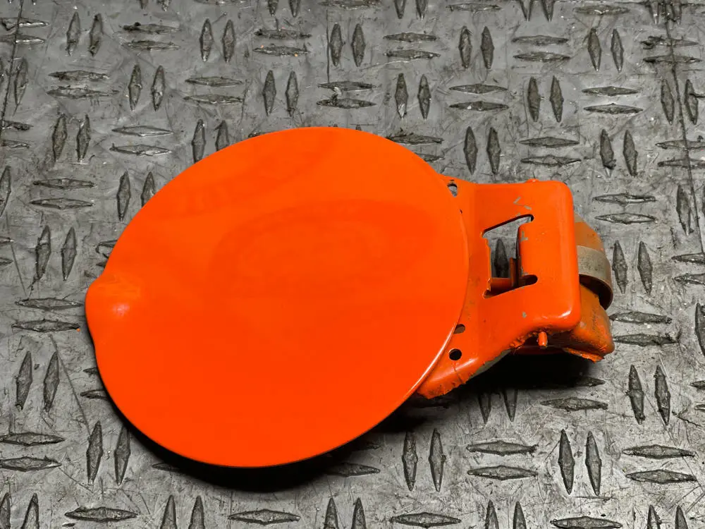 2003-04 Ford Mustang Svt Cobra Oem Comp Orange Fuel Door- Paint Code Cy 288 1