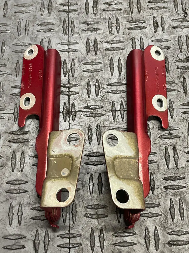 2011-14 Ford Mustang Hood Hinges (Ruby Red Metallic) 290 1