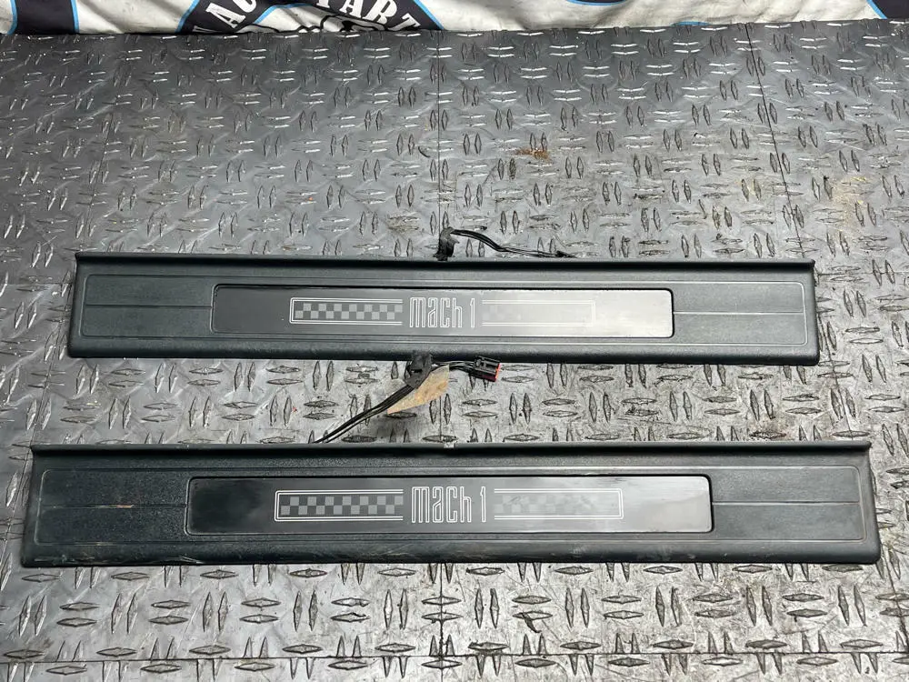 2018-23 Ford Mustang Mach One Illuminated Inner Door Sills 291 1