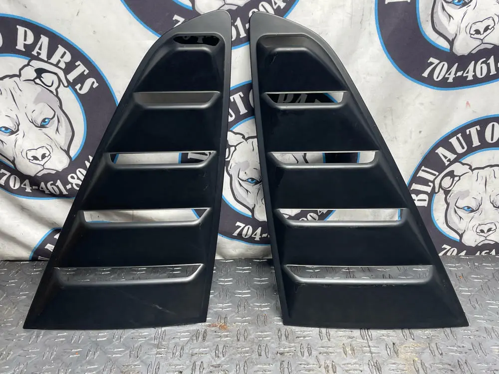 2018-23 Ford Mustang Mach One Aftermarket Qrtr. Window Louvers- See Desc 291 1