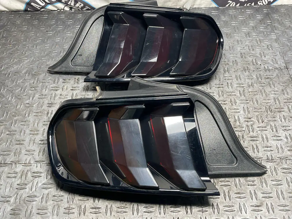 2018-23 Ford Mustang Mach One Oem Tail Lights Pair (Smoked) 291 1