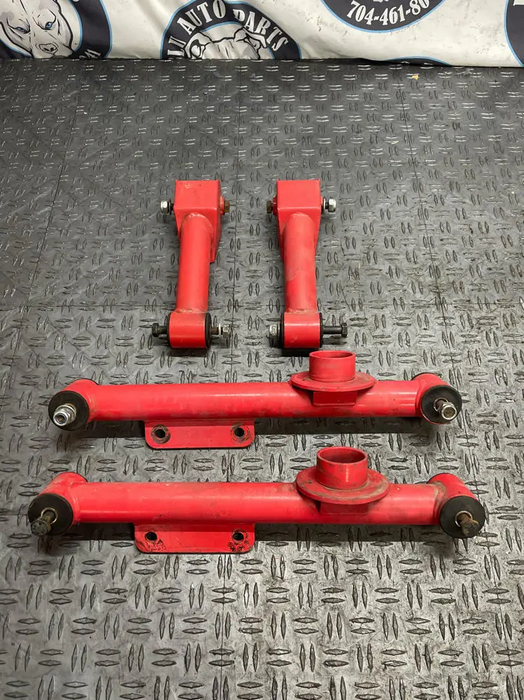 1987-93 Ford Mustang Tubular Upper & Lower Rear Control Arms 289 1