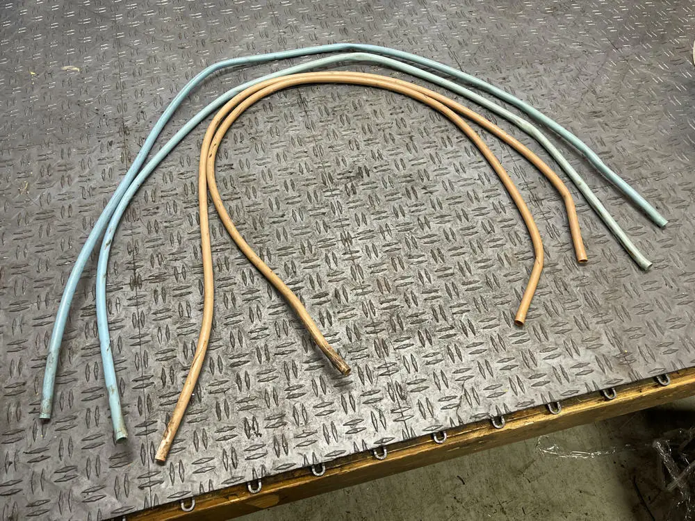 1987-93 Ford Mustang Oem Sunroof Drip Rails Set- Front & Rear 289 1