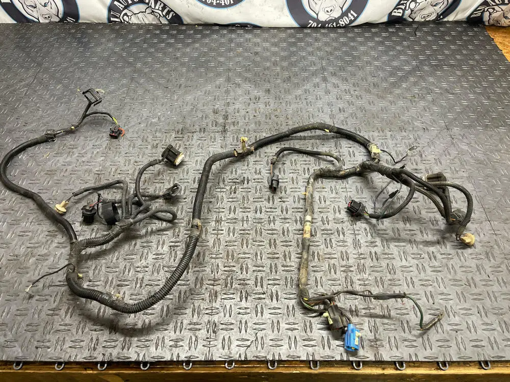1991-93 Ford Mustang Oem Head Light Fog Light Alternator Wiring Harness 289 1