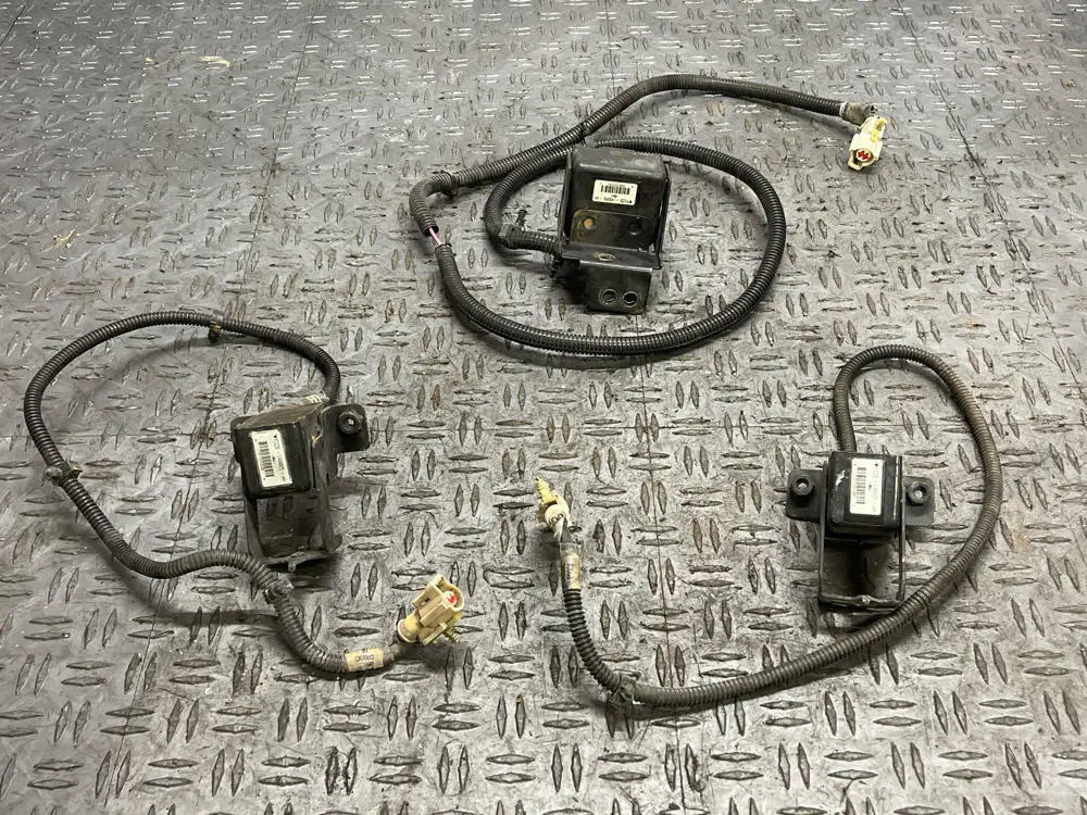 1987-93 Ford Mustang Oem Impact/Crash Sensors W/ Wiring Harness 289 1