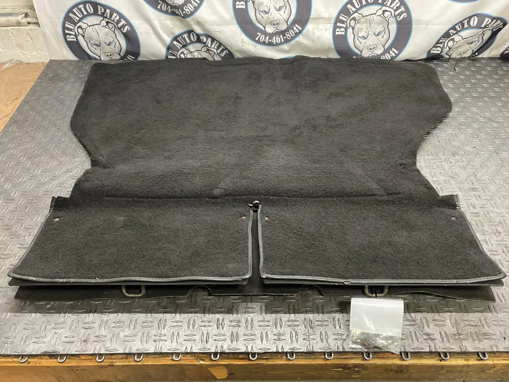 1987-93 Ford Mustang Black Oem Trunk Flooring/Spare Tire Mat- For Hatchback 289 1