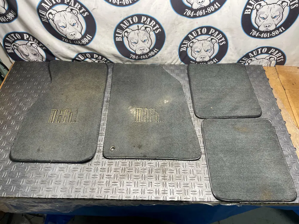 2003-04 Ford Mustang Mach One Mach One Floor Mat Set- 19K Miles 296 1