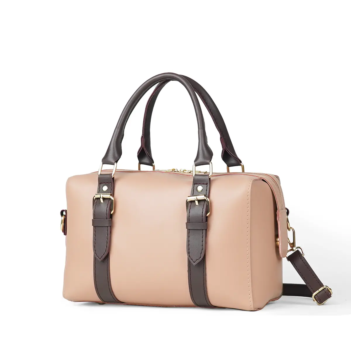 Fly Bag Peach & Maroon 1