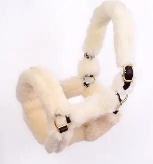 Sheepskin Leather Shipping Halter 1