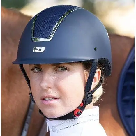 Premier Equine Centauri Horse Riding Helmet - Navy 1