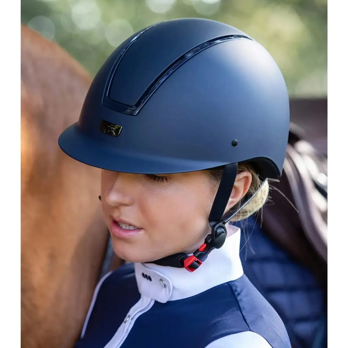 Premier Equine - Endeavour Horse Riding Helmet Navy - Delivery End Of March 1